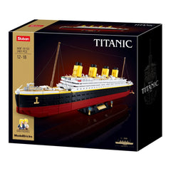 Sluban B1122 Model Kit 1:350 RMS Titanic Ocean Liner Cruise Ship Large Model Maritime Building Blocks DIY Construction