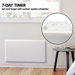 Nobo 2400W T2-NTL4R24 Slimline Wi-Fi Electric Panel Heater - Refurbished