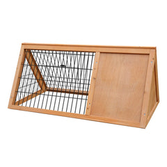 Furtastic Triangle Wooden Rabbit Hutch
