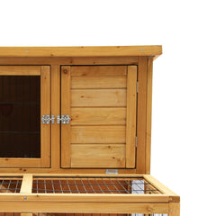 Furtastic 2-Storey Chicken Coop & Rabbit Hutch With Large Run
