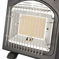 AMZ 1700W 2-in-1 Portable Outdoor Camping Butane Gas Heater Stove Steel Iron Aluminium Metal Manual Application for Travel