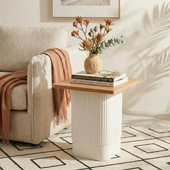 Clara Dusk Natural Side Table