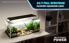 Dynamic Power Planted Aquarium LED Light Day Night Cycle Full Spectrum 24W 56cm