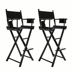 2X Director Movie Folding Tall Chair 76cm DARK HUMOR