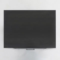 2X Bedside Table Side Storage Cabinet Nightstand Bedroom 2 Drawer 1 Shelf ZURI BLACK