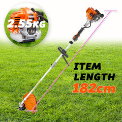 Dynamic Power 26cc Petrol Whipper Snipper Brush Cutter + 4 Blade