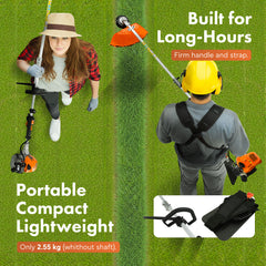 Dynamic Power 26cc Petrol Whipper Snipper Brush Cutter + 1 Blade