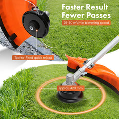 Dynamic Power 43cc Petrol Whipper Snipper Brush Cutter + 1 Blade