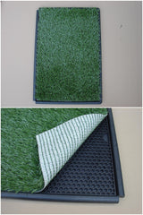 YES4PETS Indoor Dog Puppy Toilet Grass Potty Training Mat Loo Pad 85 x 63 cm