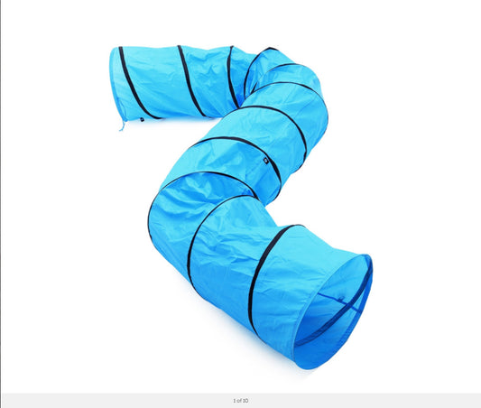 YES4PETS Portable Pet Dog Agility Training Exercise Cat Tunnel Chute with Carry Bag 5M