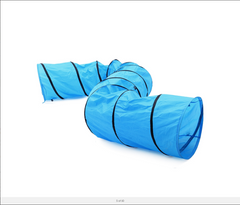 YES4PETS Portable Pet Dog Agility Training Exercise Cat Tunnel Chute with Carry Bag 5M