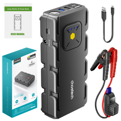 CHOETECH TC0009 16000mAh Portable Car Jump Starter with Emergency Light