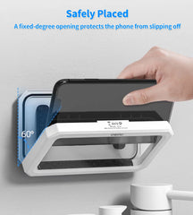 CHOETECH WPC008 Bathroom Waterproof Phone holder (up to 6.7-inch) White