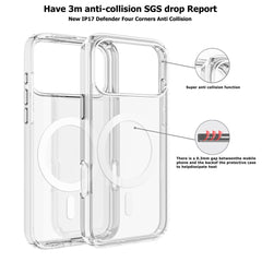 UTIA Ultimake Shockproof Transparent Case Cover With Magnetic Ring for iPhone 17 Pro Max