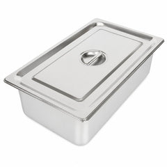 Commercial Stainless Steel GN 1/1 150mm Deep Gastronorm Bain Marie Buffet Steam Table Food Pan with Lid