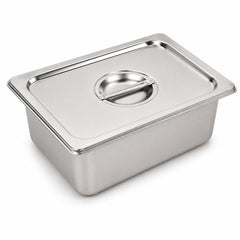 Commercial Stainless Steel GN 2/3 100mm Deep Gastronorm Bain Marie Buffet Steam Table Food Pan with Lid