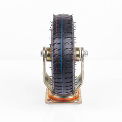 4x 8 Inch Castor Caster 2x swivel 2x fixed Pneumatic Tyres Wheels Trolley Cart Wheelbarrow