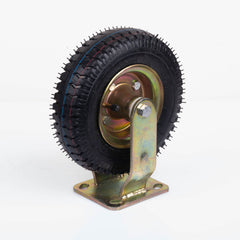 4x 8 Inch Castor Caster 2x swivel 2x fixed Pneumatic Tyres Wheels Trolley Cart Wheelbarrow
