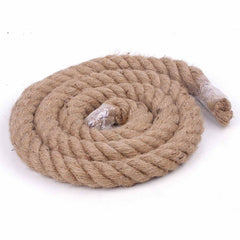 2m Sisal 40mm Rope Natural Twine Cord Thick Jute Hemp Manila Crafting Home Decor