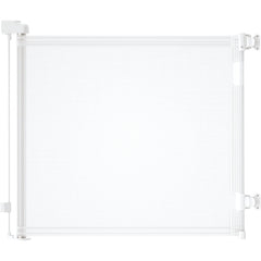 Retractable 3M Doorways Hallways Stairs Baby Gate Dog Pet Gate Indoor Outdoor Safety Gates White