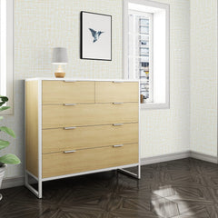 61cm x 10m beige Wallpaper Decor Faux Grasscloth Paper Wall Paper Self Adhesive Removable