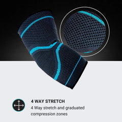 MX Health Premium Elasticated Elbow Support - Large