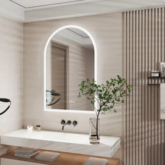 Interior Ave - 90 x 60cm Arched LED Bathroom Mirror