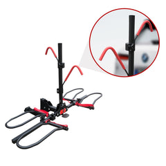 2 E Bike Platform Rack Rear Vehicle Car Carrier Bicycle Holder Hitch Receiver Foldable