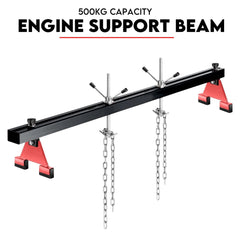 Engine Support Bar Engine Load Leveler 1100 Lbs Transmission w/ Dual Hook