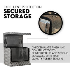 Aluminium Toolbox Ute Tool box Generator Trailer Truck Canopy 620x400x500