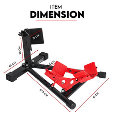 Front Wheel Stand Clamp Chock Motorcycle Stand Trailer Stand Bike