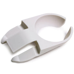 100 Pack Of 75mm White Wine Glass Dinner Lunch Plate Clip Holder - Stand Up Buffet Party - Promotion Merchandise Gift