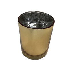 20 Pack Gold Votive Tealight Candle Holders Valentines Day Mercury Wedding Decor Glass Candlestick Party Decorations Bridal Baby Shower Event