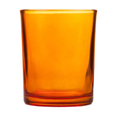 20 Pack Orange Glass Votive Tealight Candle Holders House Party Centerpiece Xmas Wedding Decor Glass Candlestick Party Decorations Bridal Baby Shower Event
