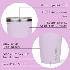 Corkcicle Tumbler - 500ml Matte Black