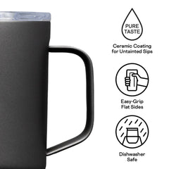 Corkcicle Mug - 500ml Walnut Wood