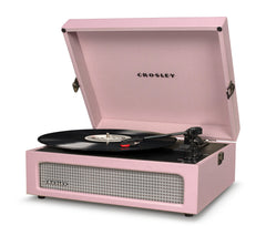 Crosley Voyager Amethyst - Bluetooth Portable Turntable & Record Storage Crate