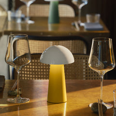 Kreafunk Bello Lamp, Portable And Rechargeable - Mango Burst