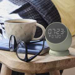 Kreafunk Bell Alarm Clock - Dusty Olive