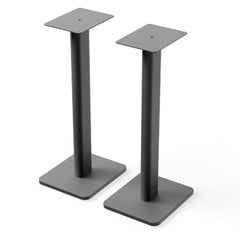 Kanto SPH Universal Height Adjustable Bookshelf Speaker Stands - Black, Pair
