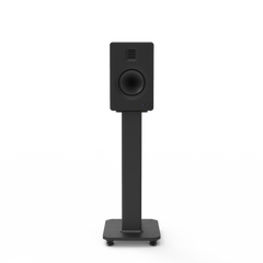 Kanto SX22 22" Tall Fillable Speaker Stands with Isolation Feet - Pair, Black