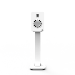 Kanto SX22W 22" Tall Fillable Speaker Stands with Isolation Feet - Pair, White