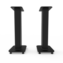 Kanto SX26 26" Tall Fillable Speaker Stands with Isolation Feet - Pair, Black