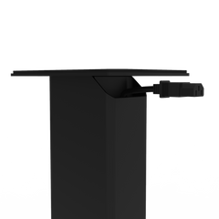 Kanto SX26 26" Tall Fillable Speaker Stands with Isolation Feet - Pair, Black