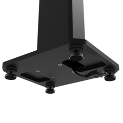 Kanto SX26 26" Tall Fillable Speaker Stands with Isolation Feet - Pair, Black