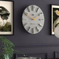 Newgate Empire State Wall Clock-Grey