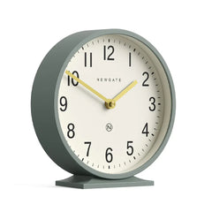 Newgate Q Mantel Clock-Asparagus Green