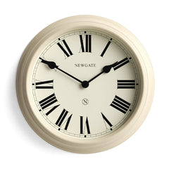 Newgate Notting Hill Wall Clock-Vanilla Cream