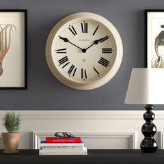Newgate Notting Hill Wall Clock-Vanilla Cream
