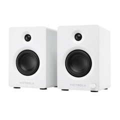 Victrola Tempo Bookshelf Speakers - White